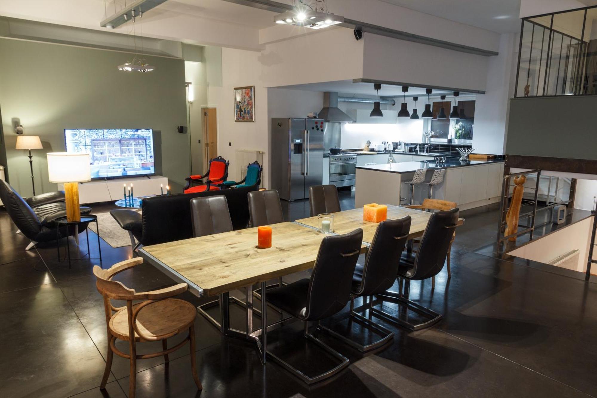 Superbe Loft De Caractere Avec Garage A 10' Du Centre Apartment Liege